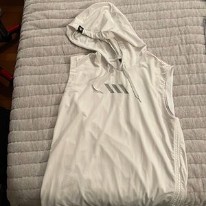 Adidas Basketball Club sleeveless hoodie